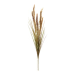 Artificial Foxtail Grass Stems Beige Brown Set of 6