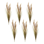 Traditional Autumn Grass Bushes Tall Seasonal Decor