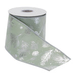 Wired Polyester Ribbon for Gift Wrapping and Wreaths