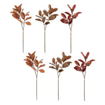 Decorative Fall Foliage Sprays with Magnolia Leaves