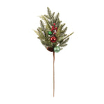 Artificial Pine Sprays with Ornaments for Christmas Decor