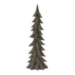 Decorative Christmas tree sculpture on a white background