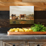 Rustic Farm Animal Wall Art Print