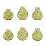Decorative Green Bud Vases for Shelves