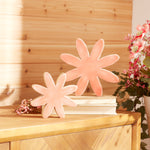 Decorative Wood Flower Accents for Shelves