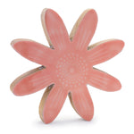 Pink Mango Wood Floral Tabletop Accents
