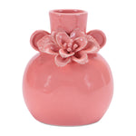 Bud Vase Set – Pink Amphora Stoneware – 5.75