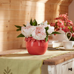 Container Set – Stoneware Floral Pink – 5.25