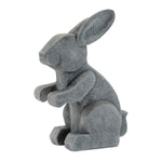 Contemporary Gray Bunny Figurines – 5.5
