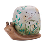 Frog and Snail Indoor Decor 6.75