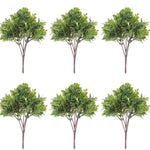 Decorative Faux Boxwood Foliage Bushes