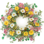 Faux Spring Bloom Wreath