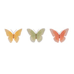 Decorative Multicolor Butterfly Decor Set of 3 – by Melrose