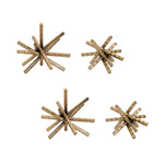 Modern Abstract Tabletop Sculptures in Gold
