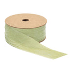 Luxury Green Craft Ribbon – Unwired Velvet Design