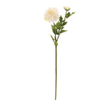 Lifelike White Dahlia Stems – 27