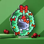 Hello Kitty Green and Red Wreath Light 20