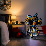 Transformers Bumblebee Acrylic Indoor Plug In Ekkolight 26.3 Inch By Melrose