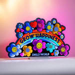 Wall Mounted LED Light – Acrylic Happiness Design – 23.5