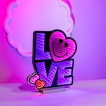 Smiley Love Square Decorative Wall Light – Acrylic LED – 14.5