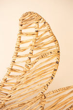 Natural textured dragonfly wall sculpture