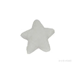 White Decorative Star Pillow – 12-Inch Cozy Accent Cushion