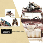Classic Suburban Wagon Model – 1947 Chevrolet Iron Display – 7in Height