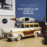 Old Modern Handicrafts Retro Car Model – 1957 Ford Station Wagon