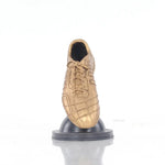 Handmade Soccer Boot Trophy – Golden Award Replica for Display or Gifting, 9 inch