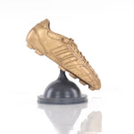 Iron Football Boot Award – Golden Display Trophy – Removable Base Model, 9 inch