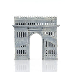 Paris Monument Coin Bank – Iron Arc de Triomphe Replica for Home Decor, 7 inch