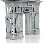 Handmade Paris Saving Box – Iron Arc de Triomphe Piggy Bank Replica, 7 inch