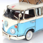 Old Modern Handicrafts Hippie Van – Collectible Volkswagen Model with Real Rolling Wheels