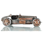 Bugatti 1924 Type 35 Model – 4.25 Inch Height – Silver and Bronze Finish