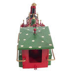 Handmade Iron Train Model – Christmas Decorative Locomotive Display
