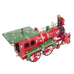 Christmas Train Decoration – Handmade Iron Model for Holiday Display