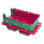 Red Handmade Christmas Train – Iron Vintage Display Model for Home