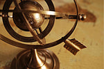 Handcrafted Armillary Globe – Bright Brass Finish – 8