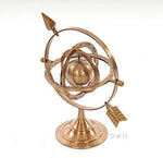 Armillary Sphere with Globe – Solid Brass Build – 8