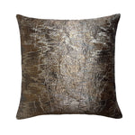Allure Metallic Silver Jacquard Pillow