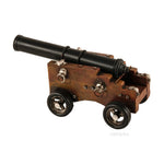 Handmade Cannon Model – Vintage Warship Replica 6 Inch