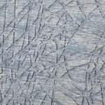 Textured blue and gray patterned fabric
