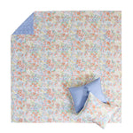 Reversible Cotton & Microfiber Quilt Set with Pillow Sham