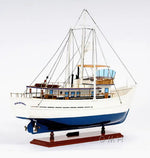 Dickie Walker Wooden Boat – Miniature Fishing Pleasure Boat