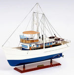 Dickie Walker Boat Replica – Exotic Wood – Detailed Deck and Hull