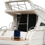Handcrafted Viking Sport Cruiser Boat – Antique White Finish – 19 Inch