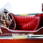 Handcrafted Speedboat – Ferrari Racing Hydroplane Replica