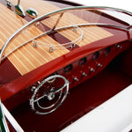 Riva Ariston Exclusive Edition – Wooden Speedboat Model – 10 Inch Height