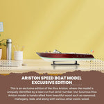 Wooden Riva Ariston Model – Luxury Painted Finish Display – 10 Inch Height