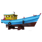 Tau Vuot Bien Model Boat – South Vietnam Fishing Boat Replica – 28 Inch